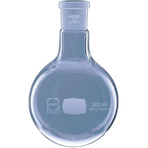 Ballons à fond rond et col rodé en verre borosilicaté DURAN®